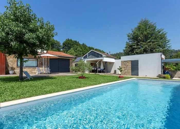 Ferienhaus Casa Tarrio - Casa Privada Com 3 Quartos E Piscina *